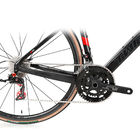 8.7KG Carbon Fiber Road Bike , 48cm Carbon Road Bike RS 22 Speed