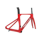 RoHS Certified Bike Lightweight Frame , 54cm Bike Frame Height Red Color