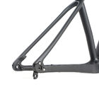 Customized 29er Inner Cable Frame , Thru Axle Bike Frame 142mm Full Black