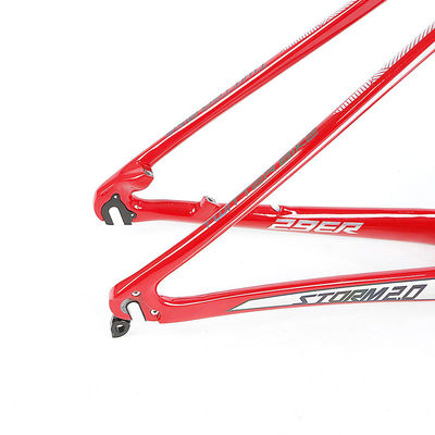 Storm 2.0 27.5er Carbon Fiber MTB Frame Red With 142 Thru Axle