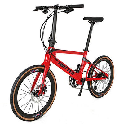 Light Weight Carbon Folding Bike Mountain Bicycle SRAM 22S Hydraulic Brake