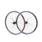 Disc Brake Alloy Bicycle Wheels 700C Four Axle With RoHS Certificate