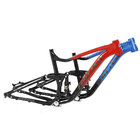 17" 19" Full Suspension Alloy Bicycle Frame With DNM Rear Shox
