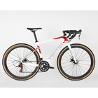 Wheel Size 700*40C Carbon Fiber Hybrid Bike 24 speed Disc Brake Bike