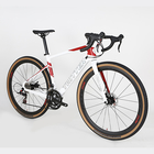 Wheel Size 700*40C Carbon Fiber Hybrid Bike 24 speed Disc Brake Bike
