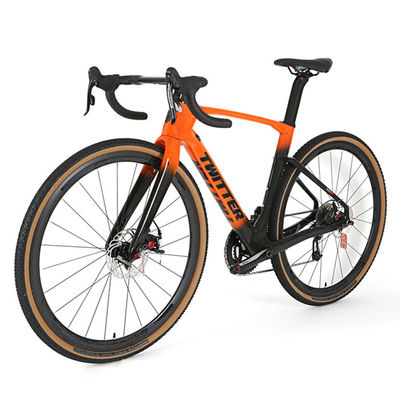 EPS 40C 51cm Carbon Road Bike , Gravel Racer Bikes Full Hidden Cable Professional