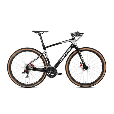 TWITTER Carbon Fiber Hybrid Bike Wheel Size 700x40C For Racing