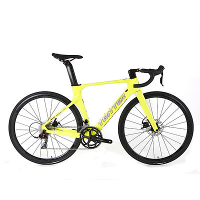 REACH Certification Carbon Fiber Road Bike , 45 Cm Road Bike  Super Light