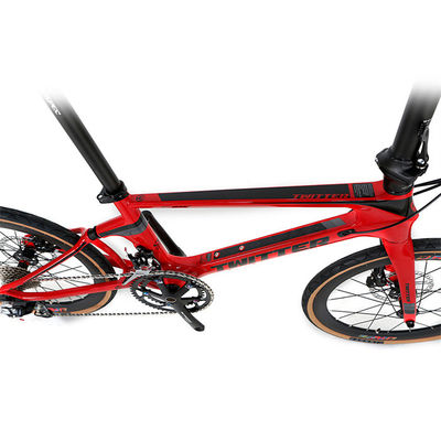 Hydraulic Brake Carbon Fiber Mountain  Folding Bike SRAM S700 22 Speed