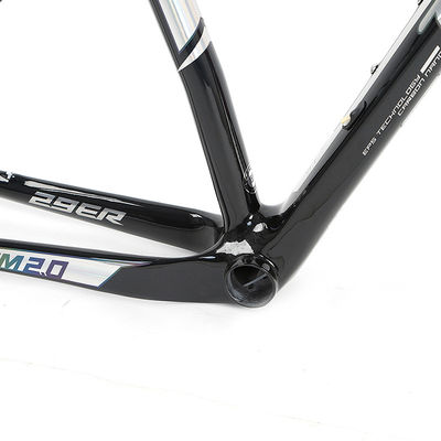 OEM Carbon Frame MTB 27.5 Full Suspension , Carbon Fiber Frameset With 142 Thru Axle