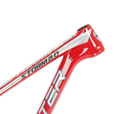 Storm 2.0 27.5er Carbon Fiber MTB Frame Red With 142 Thru Axle