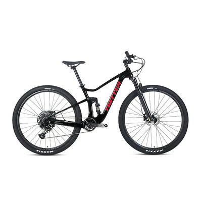 T1000 Carbon Fiber Full Suspension Mountain Bike Customized Logo