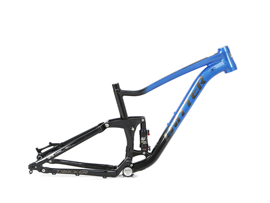 17" 19" Full Suspension Mountain Bike Frame With Shock Absorber