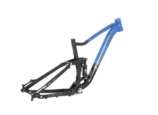 17" 19" Full Suspension Mountain Bike Frame With Shock Absorber