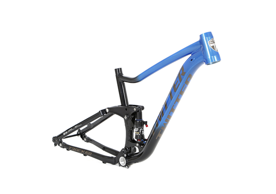 17" 19" Full Suspension Mountain Bike Frame With Shock Absorber
